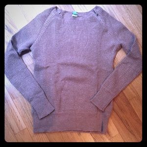 J. Crew camel cozy sweater